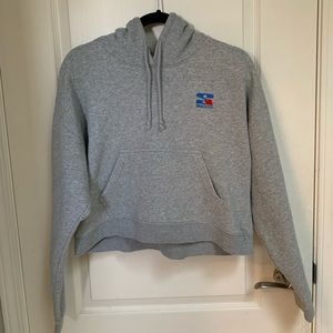 Tna Sweat Fleece Cropped Hoodie